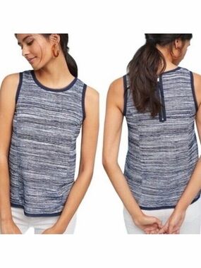 Anthropologie Vanessa Virginia Indira eyelash fringe top L